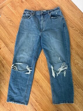 Abercrombie ankle straight ultra high rise 29/8 curve love